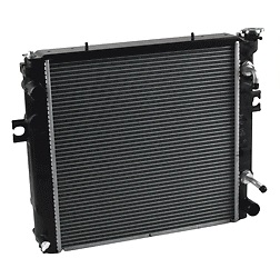 komatsu forklift radiator parts